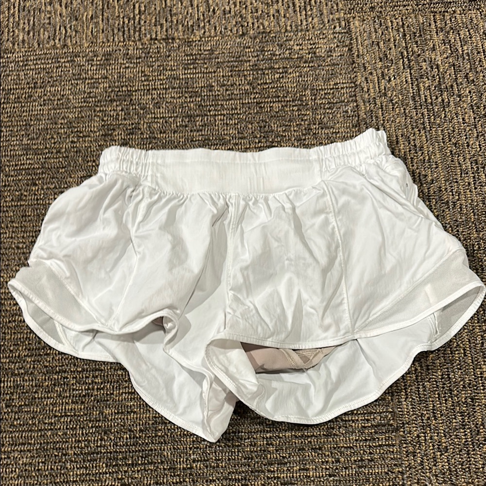 lululemon athletica White Athletic Shorts